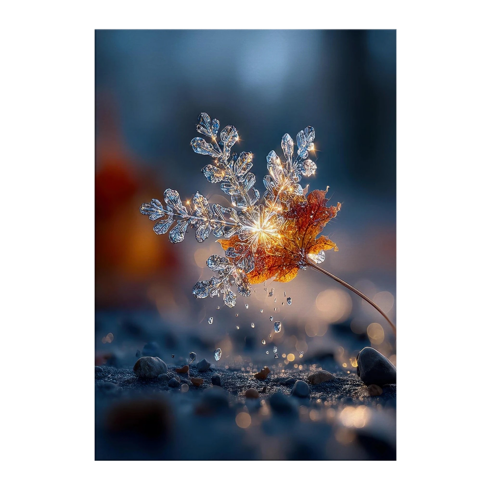 Winter Glass Snowflake